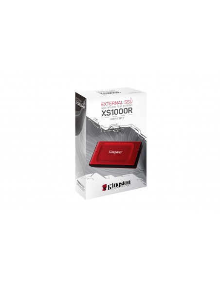 Kingston Technology SSD Externo Kingston XS1000 Rojo Kingston Technology SSD Externo Kingston XS1000 Rojo