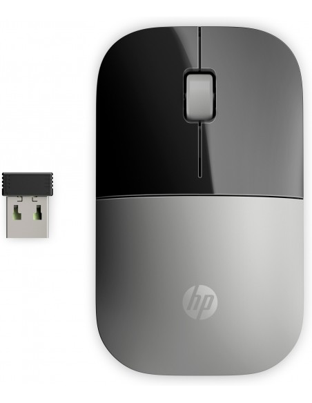 HP Ratón inalámbrico Z3700 plateado HP Ratón inalámbrico Z3700 plateado