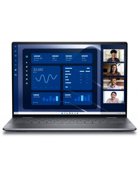 DELL Latitude 9450 2-in-1 Intel Core Ultra 7 165U Híbrido (2-en-1) 35,6 cm (14") Pantalla táctil Quad HD+ 32 GB LPDDR5x-SDRAM 1