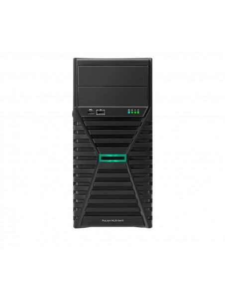 HPE ProLiant ML30 Gen11 servidor 2 TB Torre (4U) Intel Xeon E E-2414 2,6 GHz 32 GB DDR5-SDRAM 350 W HPE ProLiant ML30 Gen11 servidor 2 TB Torre (4U) Intel Xeon E E-2414 2,6 GHz 32 GB DDR5-SDRAM 350 W
