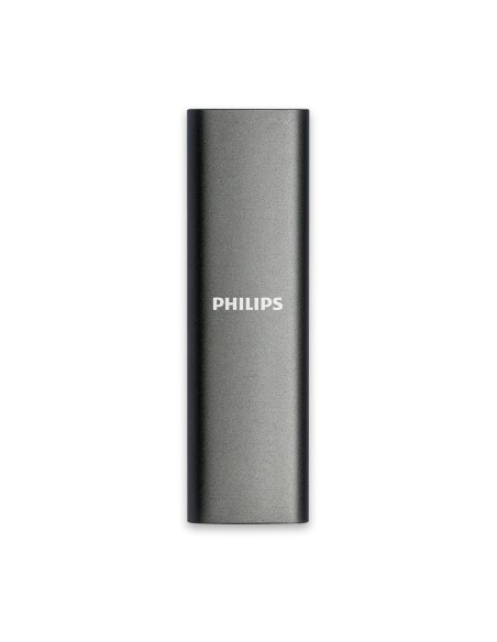 Philips FM02SS030P 00 unidad externa de estado sólido 2 TB USB Tipo C 3.2 Gen 1 (3.1 Gen 1) Gris