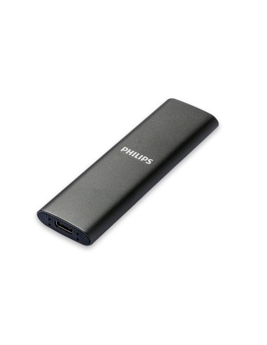 Philips FM02SS030P 00 unidad externa de estado sólido 2 TB USB Tipo C 3.2 Gen 1 (3.1 Gen 1) Gris