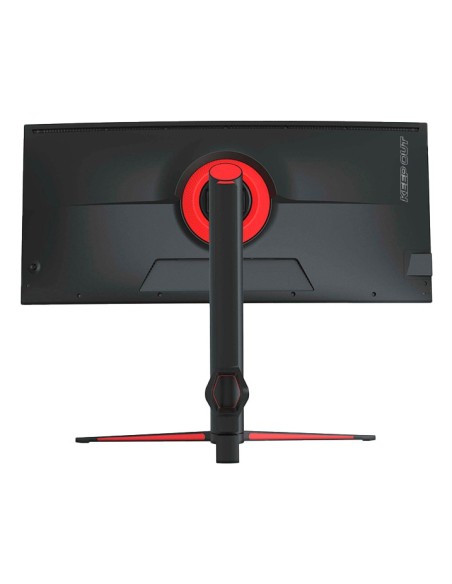 KeepOut XGM34UW LED display 86,4 cm (34") 3440 x 1440 Pixeles UltraWide Quad HD Negro, Rojo