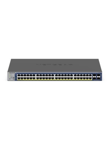 NETGEAR GS752TXP Gestionado L2 L3 L4 10G Ethernet (100 1000 10000) Energía sobre Ethernet (PoE) Negro