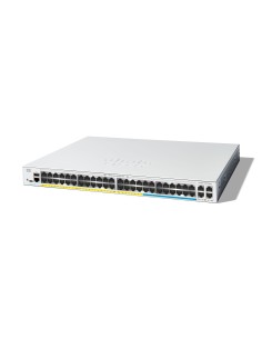 Cisco Catalyst C1300-48MGP-4X switch Gestionado L2 L3 Gigabit Ethernet (10 100 1000) Energía sobre Ethernet (PoE) Gris