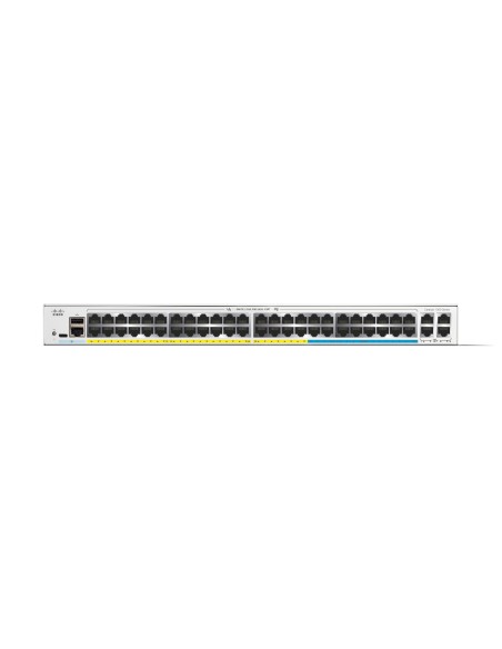 Cisco Catalyst C1300-48MGP-4X switch Gestionado L2 L3 Gigabit Ethernet (10 100 1000) Energía sobre Ethernet (PoE) Gris