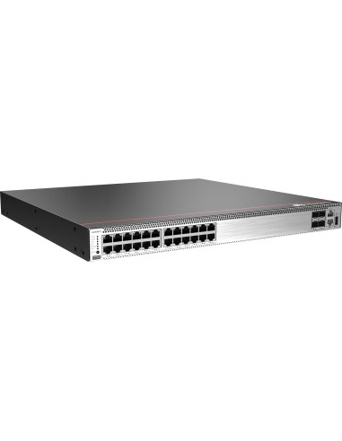 Huawei S5731-S24P4X Gestionado L3 Gigabit Ethernet (10 100 1000) Energía sobre Ethernet (PoE) 1U Negro, Plata