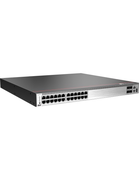 Huawei S5731-S24P4X Gestionado L3 Gigabit Ethernet (10 100 1000) Energía sobre Ethernet (PoE) 1U Negro, Plata