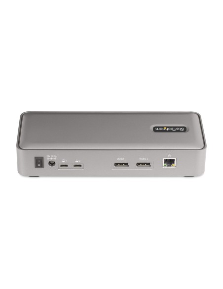 StarTech.com Docking Station KVM USB-C para Portátil - Replicador de Puertos USB Tipo C para 2 Monitores DisplayPort 4K 60Hz - StarTech.com Docking Station KVM USB-C para Portátil - Replicador de Puertos USB Tipo C para 2 Monitores DisplayPort 4K 60Hz -