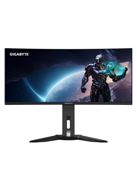 GIGABYTE Monitor de juegos curvo OLED WQHD MO34WQC2 de 34” - 3440x1440 (WQHD), 240Hz, 0.03ms, KVM, 250 cd m², FreeSync Premium GIGABYTE Monitor de juegos curvo OLED WQHD MO34WQC2 de 34” - 3440x1440 (WQHD), 240Hz, 0.03ms, KVM, 250 cd m², FreeSync Premium