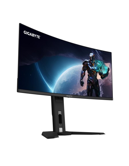 GIGABYTE Monitor de juegos curvo OLED WQHD MO34WQC2 de 34” - 3440x1440 (WQHD), 240Hz, 0.03ms, KVM, 250 cd m², FreeSync Premium GIGABYTE Monitor de juegos curvo OLED WQHD MO34WQC2 de 34” - 3440x1440 (WQHD), 240Hz, 0.03ms, KVM, 250 cd m², FreeSync Premium