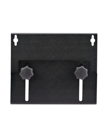 StarTech.com Bracket Soporte de Montaje en Pared para PC - Soporta CPU de hasta 18kg - Ajustes sin Herramientas de 5cm a 20cm -