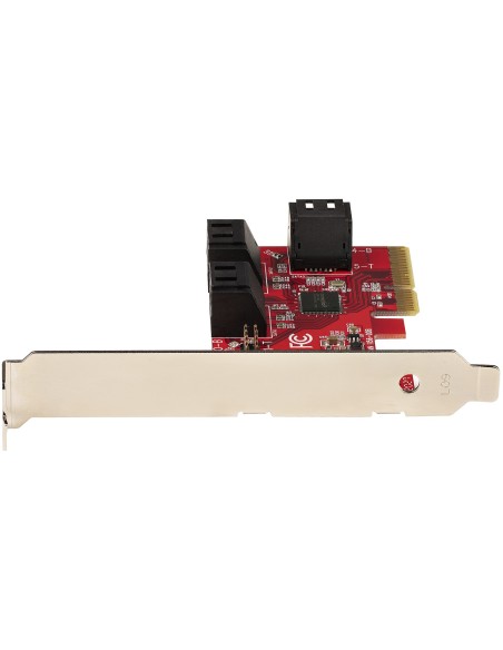 StarTech.com Tarjeta PCIe SATA - Tarjeta Controladora PCI Express de 6 Puertos SATA - 6Gbps - con Bracket de Perfil Bajo - con StarTech.com Tarjeta PCIe SATA - Tarjeta Controladora PCI Express de 6 Puertos SATA - 6Gbps - con Bracket de Perfil Bajo - con