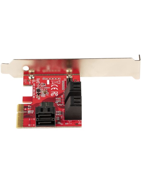 StarTech.com Tarjeta PCIe SATA - Tarjeta Controladora PCI Express de 6 Puertos SATA - 6Gbps - con Bracket de Perfil Bajo - con StarTech.com Tarjeta PCIe SATA - Tarjeta Controladora PCI Express de 6 Puertos SATA - 6Gbps - con Bracket de Perfil Bajo - con