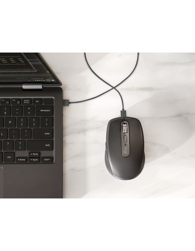 Logitech MX Anywhere 3S for Business ratón Oficina mano derecha RF Wireless + Bluetooth Laser 8000 DPI