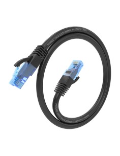 AISENS Cable De Red Latiguillo RJ45 Cat.6 UTP AWG26 CCA, Negro, 30 cm 2