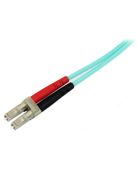 StarTech.com Cable de 10m de Fibra Óptica Multimodo OM3 LC a LC UPC - Full Duplex 50 125µm - para Redes de 100G - LOMMF VCSEL - StarTech.com Cable de 10m de Fibra Óptica Multimodo OM3 LC a LC UPC - Full Duplex 50 125µm - para Redes de 100G - LOMMF VCSEL -