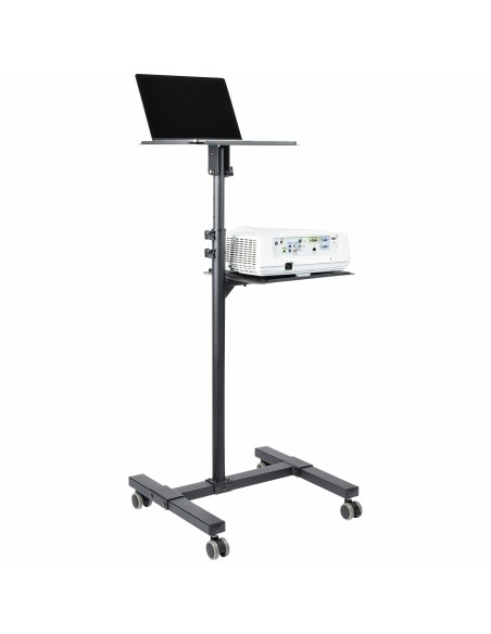 StarTech.com Soporte Móvil para Proyector y Ordenador Portátil - Carrito de Servicio Pesado para Proyector (2 Estantes) - de StarTech.com Soporte Móvil para Proyector y Ordenador Portátil - Carrito de Servicio Pesado para Proyector (2 Estantes) - de