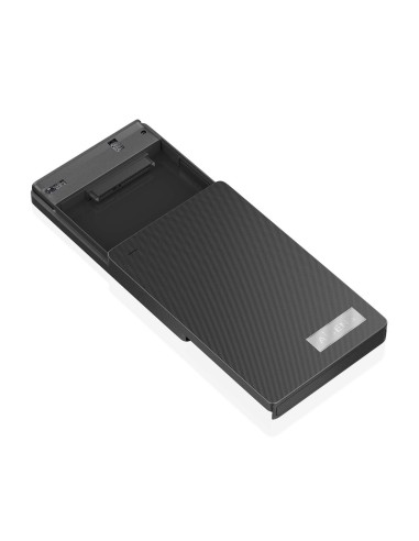 AISENS Caja Externa 2,5″ 9.5mm SATA a USB-C USB3.1 Gen1, Negra