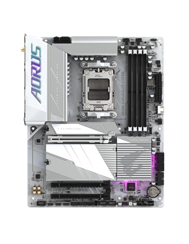 GIGABYTE B650E AORUS ELITE X AX ICE placa base AMD B650 Zócalo AM5 ATX