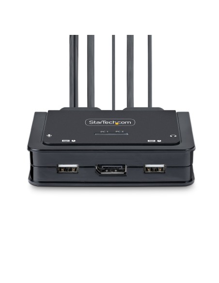 StarTech.com C2-D46-UAC-CBL-KVM interruptor KVM Negro StarTech.com C2-D46-UAC-CBL-KVM interruptor KVM Negro