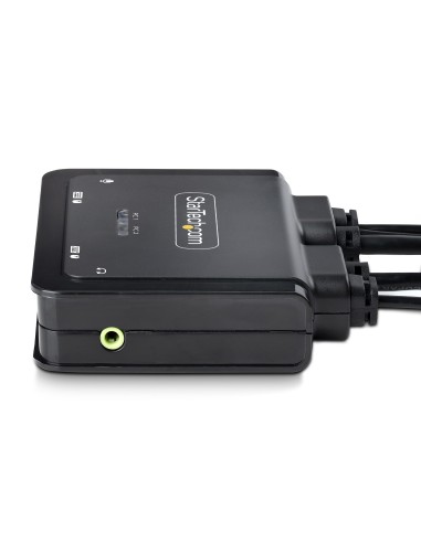 StarTech.com C2-D46-UAC-CBL-KVM interruptor KVM Negro