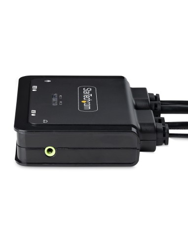 StarTech.com C2-D46-UC2-CBL-KVM interruptor KVM Negro