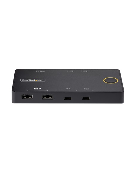 StarTech.com C2-H46-UC2-PD-KVM interruptor KVM Negro StarTech.com C2-H46-UC2-PD-KVM interruptor KVM Negro