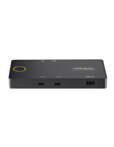StarTech.com C2-H46-UC2-PD-KVM interruptor KVM Negro