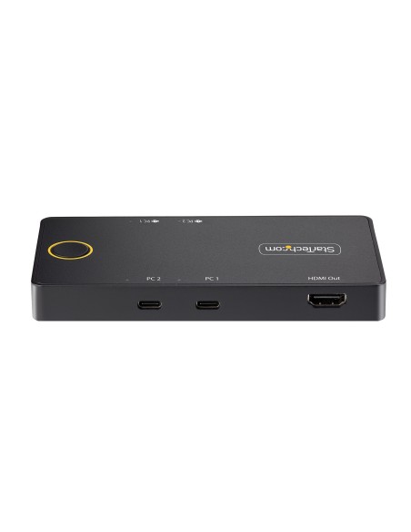 StarTech.com C2-H46-UC2-PD-KVM interruptor KVM Negro StarTech.com C2-H46-UC2-PD-KVM interruptor KVM Negro