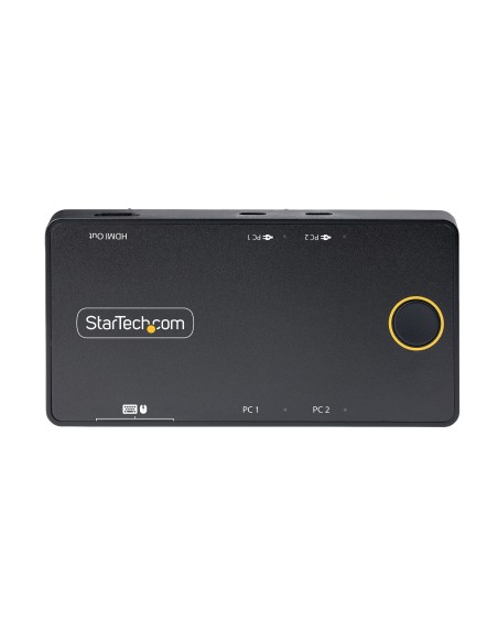 StarTech.com C2-H46-UC2-PD-KVM interruptor KVM Negro StarTech.com C2-H46-UC2-PD-KVM interruptor KVM Negro
