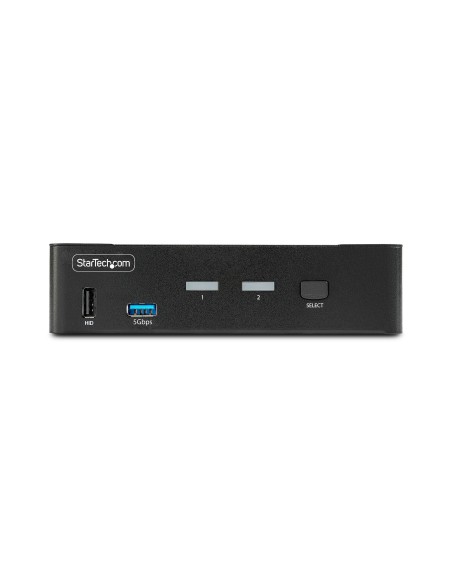 StarTech.com Switch Conmutador KVM DisplayPort de 2 Puertos - 8K60 4K144 - para Un Monitor - DP 1.4 - 2x USB 3.0 - 4x USB 2.0 StarTech.com Switch Conmutador KVM DisplayPort de 2 Puertos - 8K60 4K144 - para Un Monitor - DP 1.4 - 2x USB 3.0 - 4x USB 2.0