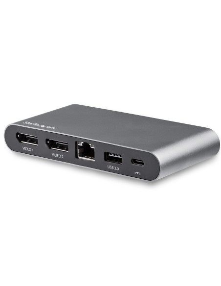 StarTech.com Docking Station USB C para 2 Monitores DisplayPort 4K - con Entrega de Potencia de 100W Passthrough - GbE - Hub StarTech.com Docking Station USB C para 2 Monitores DisplayPort 4K - con Entrega de Potencia de 100W Passthrough - GbE - Hub