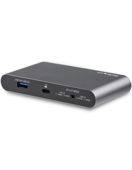 StarTech.com Docking Station USB C para 2 Monitores DisplayPort 4K - con Entrega de Potencia de 100W Passthrough - GbE - Hub StarTech.com Docking Station USB C para 2 Monitores DisplayPort 4K - con Entrega de Potencia de 100W Passthrough - GbE - Hub