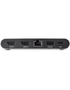 StarTech.com Docking Station USB C para 2 Monitores HDMI 4K - Entrega de Potencia de 100W Passthrough - GbE, Concentrador de 2 2