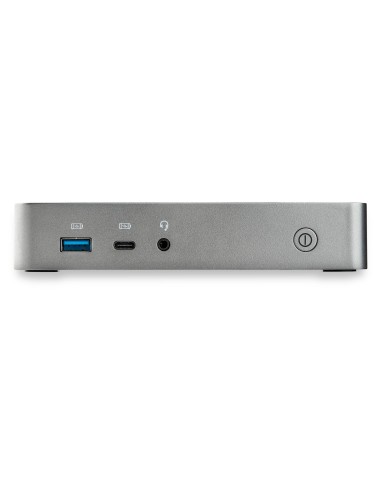 StarTech.com Docking Station USB-C - Replicador de Puertos USB Tipo C de 2 Puertos HDMI para Dos Monitores - Entrega de