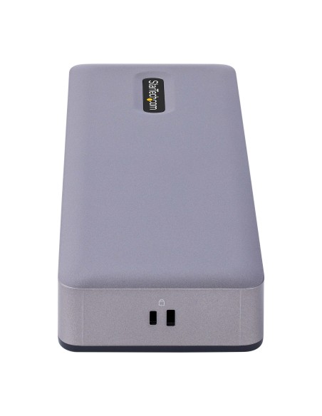 StarTech.com Docking Station USB-C 4K30 Triple  4K60 Doble - Modo Alt DP DP HDMI - Hub USB de 7 Puertos - PD 3.0 - GbE - Audio