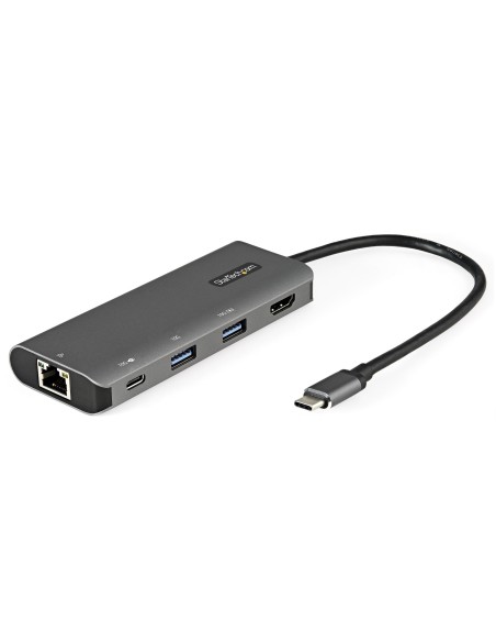 StarTech.com Adaptador Multipuertos USB C - Mini Docking Station USB Tipo C con HDMI de 4K 30Hz - con PD de 100W - con Hub StarTech.com Adaptador Multipuertos USB C - Mini Docking Station USB Tipo C con HDMI de 4K 30Hz - con PD de 100W - con Hub