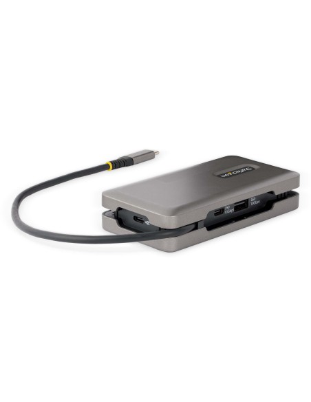 StarTech.com Adaptador Multipuertos USB-C - HDMI 4K a 60Hz VGA - Hub Ladrón USB de 3 Puertos - Power Delivery de Paso de 100W - StarTech.com Adaptador Multipuertos USB-C - HDMI 4K a 60Hz VGA - Hub Ladrón USB de 3 Puertos - Power Delivery de Paso de 100W -