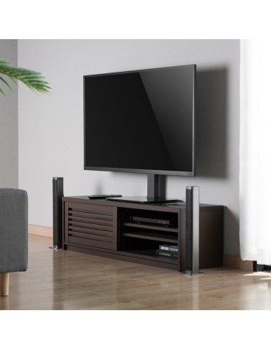 AISENS Soporte de Mesa ECO Giratorio para Monitor TV 40Kg de 37-70, Negro