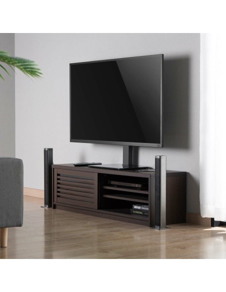 AISENS Soporte de Mesa ECO Giratorio para Monitor TV 40Kg de 37-70, Negro