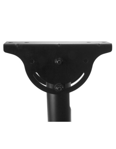 StarTech.com Soporte de Techo para TV - Soporte Universal de Cielo Raso para TV de Movimiento Total con Mástil Telescópico