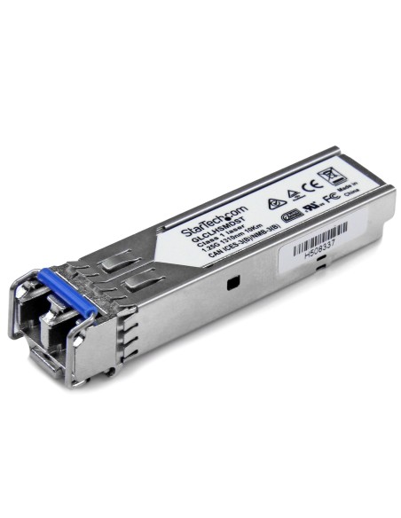 StarTech.com Módulo Transceptor SFP Compatible con Cisco GLC-LH-SMD - 1000BASE-LX LH - Monomodo 1GbE - SFP Ethernet Gigabit 1Gb