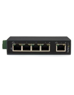 StarTech.com Switch Conmutador Industrial Ethernet de 5 Puertos RJ45 de Montaje en Carril DIN 2