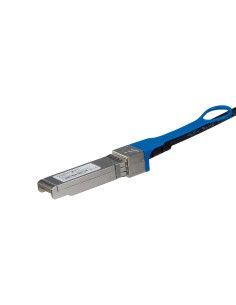 StarTech.com Cable de 1m Twinax Direct-Attach SFP+ a SFP+ - Compatible con HPE J9281B - de Cobre SFP+ 10GbE - DAC