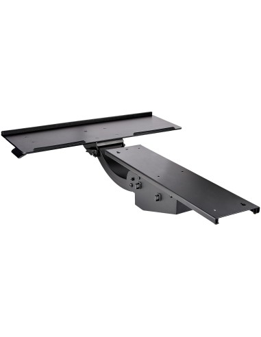 StarTech.com Bandeja para Teclado y Ratón para Debajo del Escritorio - de 30cm x 78cm - de Altura Ajustable - Soporte