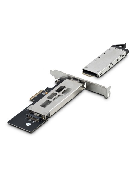 StarTech.com Tarjeta PCIe x4 a SSD NVMe M.2 - Rack Móvil Backplane con Bandeja Removible Hot Swap Intercambiable en Caliente - StarTech.com Tarjeta PCIe x4 a SSD NVMe M.2 - Rack Móvil Backplane con Bandeja Removible Hot Swap Intercambiable en Caliente -
