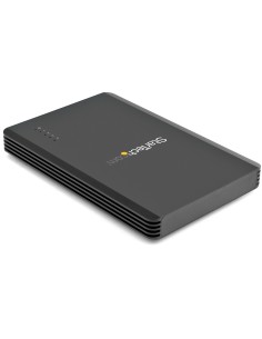 StarTech.com Caja Thunderbolt 3 de 4 Bahías NVMe M.2 para SSD, con 1 Puerto de Vídeo DisplayPort y 2 Thunderbolt 3, 40gbps, con 2