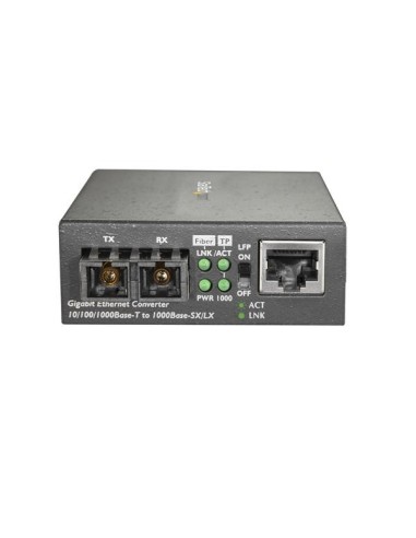 StarTech.com MCMGBSCSM10 convertidor de medio 1000 Mbit s 1310 nm Monomodo Negro