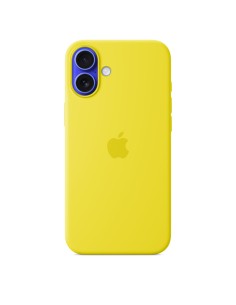 Apple Funda de silicona con MagSafe para el iPhone 16 Plus - Amarillo carambola